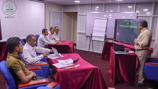 The English Language Unit at Al-Ahgaff University holds a workshop entitled “Strategies for Teaching Reading and Writing in the English Language” under the supervision of the Deanship of Quality and Academic Accreditation