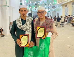 Students of the Faculty of Sharia and Law at Al-Ahgaff University win advanced positions in the Quranic competitions organized by Ribat Al-Elm Ashareif in Sayun