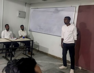 The Faculty of Engineering and Computer Science at Al-Ahgaff University is holding the second week of the presentation program under the supervision of the English Language Unit for the academic year 2022-2023