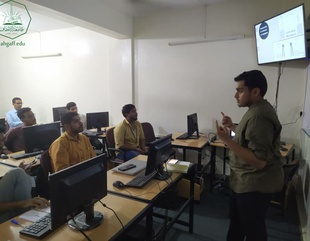 The English Unit at Al-Ahgaff University holds its first oral assessment for Engineering and Computer Science students