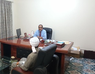 The delegation of Dar Al-Qur’an for Qur’anic Studies in Seiyun visited Al-Ahgaff University
