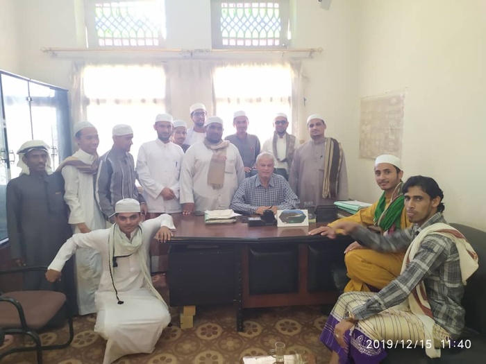 A field visit for students of Department of Sharia and Law to the judicial institutions of Seiyun