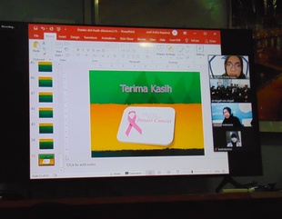 The Faculty of Girls holds an awareness health seminar through the Zoom program