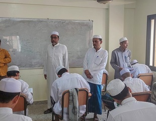 Al-Ahgaff University launches the second semester exams at the Faculty of Sharia and Law for the year 2022-2023