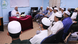 Workshop on teaching strategies for textual subjects at Al-Ahgaff University, Mukalla