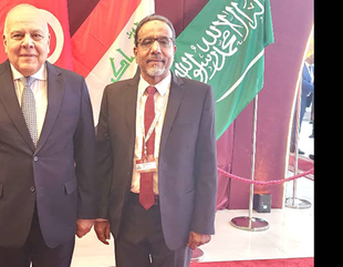 The Vice President of Al-Ahgaff University meets with the Secretary-General of the Association of Arab Universities