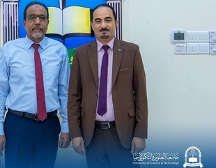 Vice President of Al-Ahgaff University Visits University of Science and Technology in Aden