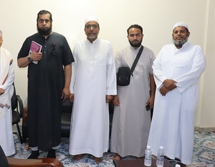 A delegation from Al-Imdad International Foundation in South Africa visits Al-Ahgaff University