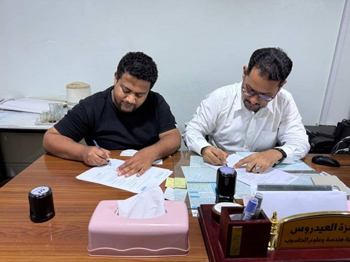 Partnership Agreement Signed Between the Faculty of Engineering and Computer Science at Al-Ahgaff University and Alphabet Information Technology Company