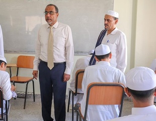 The Faculty of Sharia and Law at Al-Ahgaff University launches the semester exams for the academic year 2024-2025