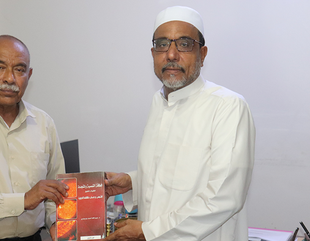 Director of the Center for Renewable Energy Studies and Research at Hadhramaut University Visits Hadhramaut Research Center at Al-Ahgaff University