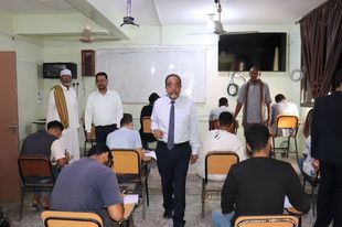 Professor Maknoon Launches First-Semester Examinations for the 2025/2026 Academic Year