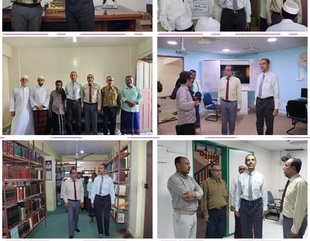 Dr. Nader Al-Omari, Professor of History at the University of Aden and Author of The Yafa‘i Encyclopedia, Visits Al-Ahgaff University