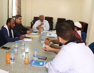 The General Registration Department at Al-Ahgaff University holds a meeting and discusses a number of important topics